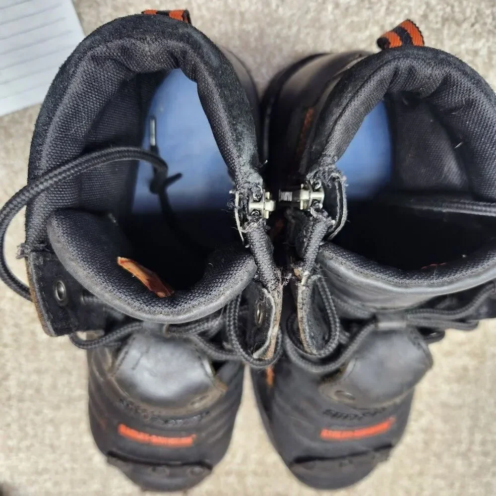 Harley Davidson Super Guard Steel Toe Boots Mens Size 8.5 Durable Waterproof